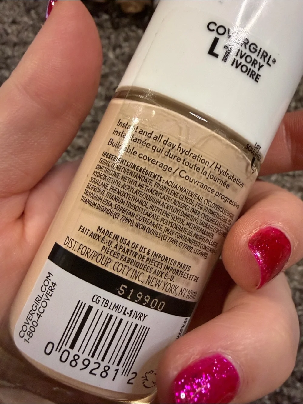 COVERGIRL hydrating liquid